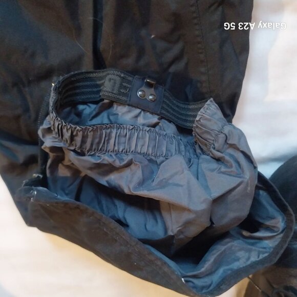 Burton S Black Snowboard Pants Adjustable Waist Classic Cozycore - Picture 3 of 11